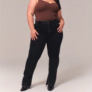 NWT Abercrombie & Fitch Curve Love High Rise Skinny Jean